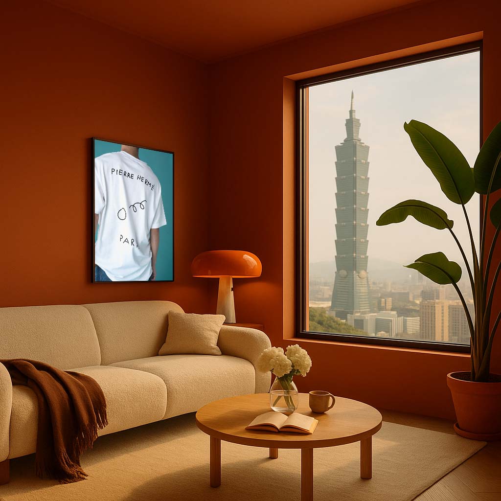 Apartment in Taipei with Farrow Ball Colours